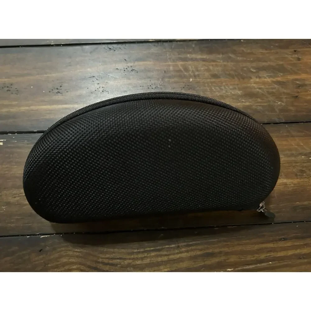 Oakley Sunglasses Case Hard Shell Oval Black Zippered CASE ONLY - Picture 3 of 4